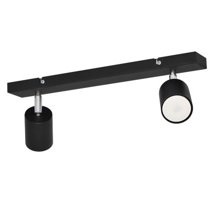 LED Bodové svietidlo TUNE 2xGU10/4,8W/230V čierna