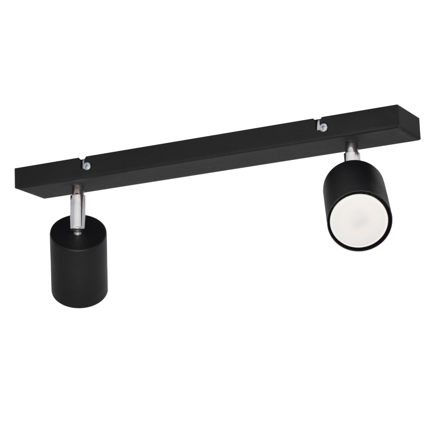 LED Bodové svietidlo TUNE 2xGU10/4,8W/230V čierna