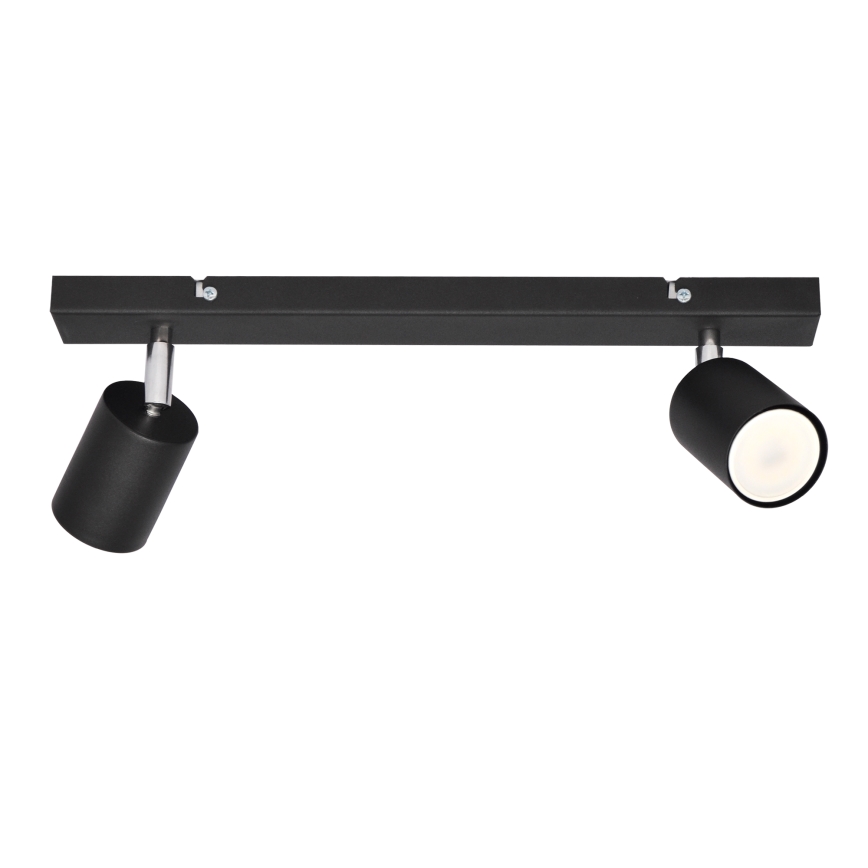 LED Bodové svietidlo TUNE 2xGU10/4,8W/230V čierna