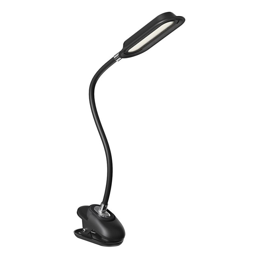 LED+CCT Stmievateľná stolná lampa s klipom CLIP LED/7,5W/230V 3000/4200/5000K čierna
