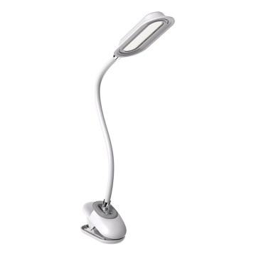 LED+CCT Stmievateľná stolová lampa s klipom CLIP LED/7,5W/230V 3000/4200/5000K biela