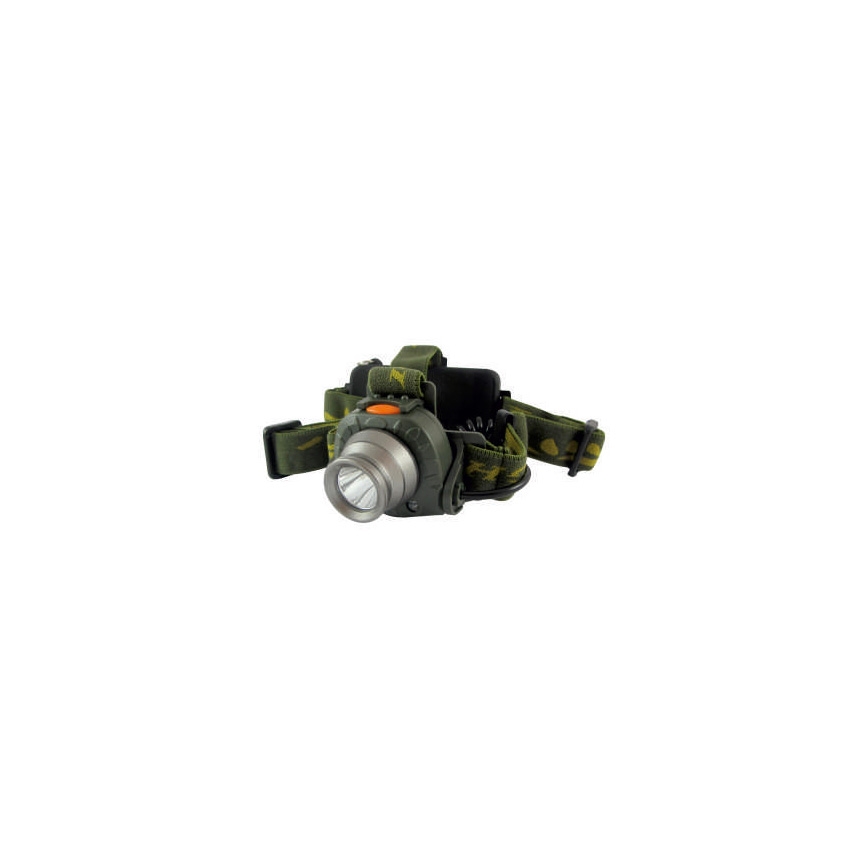 LED Čelovka so senzorom LED/3W/3xAAA