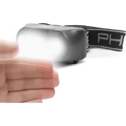 LED Čelovka so senzorom LED/3W/Li-ion 1200mAh IP54