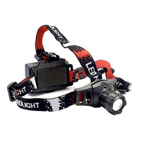 LED čelovka T200 5W LED 3xAA