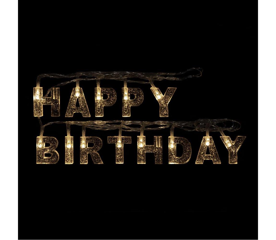 LED Dekoračná reťaz 13xLED 2,16m teplá biela