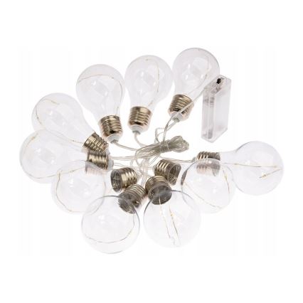 LED dekoračný reťazec SMOLDER 2,1 m 10xLED/2xAA