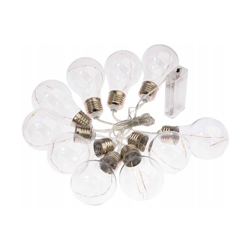 LED dekoračný reťazec SMOLDER 2,1 m 10xLED/2xAA