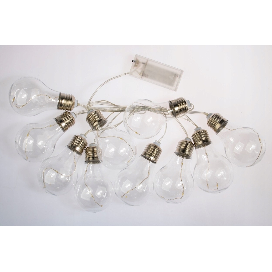 LED dekoračný reťazec SMOLDER 2,1 m 10xLED/2xAA