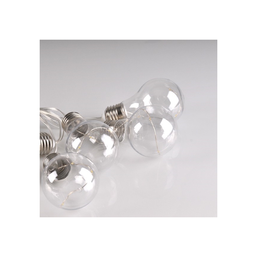 LED dekoračný reťazec SMOLDER 2,1 m 10xLED/2xAA