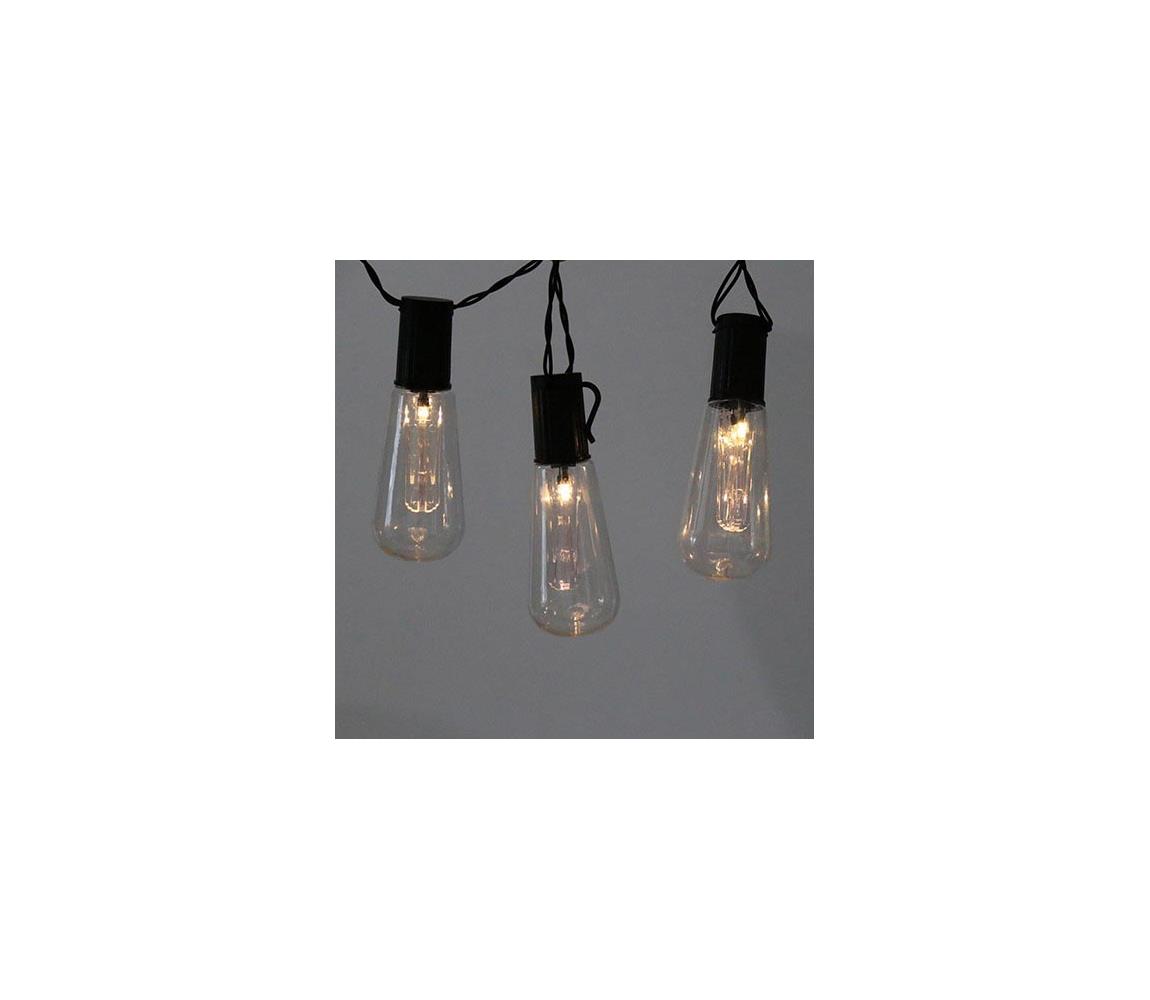 LED dekoratívna reťaz EDISON 2,65 m 10xLED/2xAA 312884