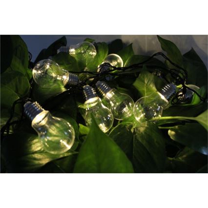 LED Dekoratívna reťaz SMOLDER 2,1 m 10xLED/2xAA