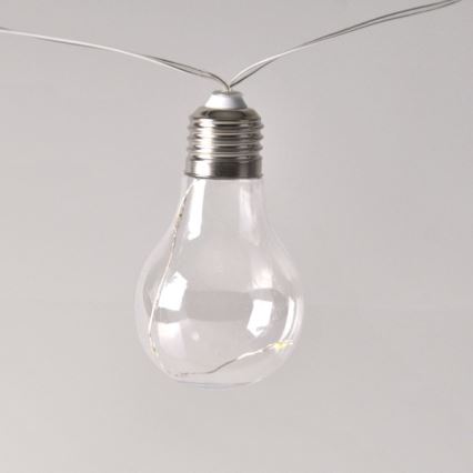 LED Dekoratívna reťaz SMOLDER 2,1 m 10xLED/2xAA