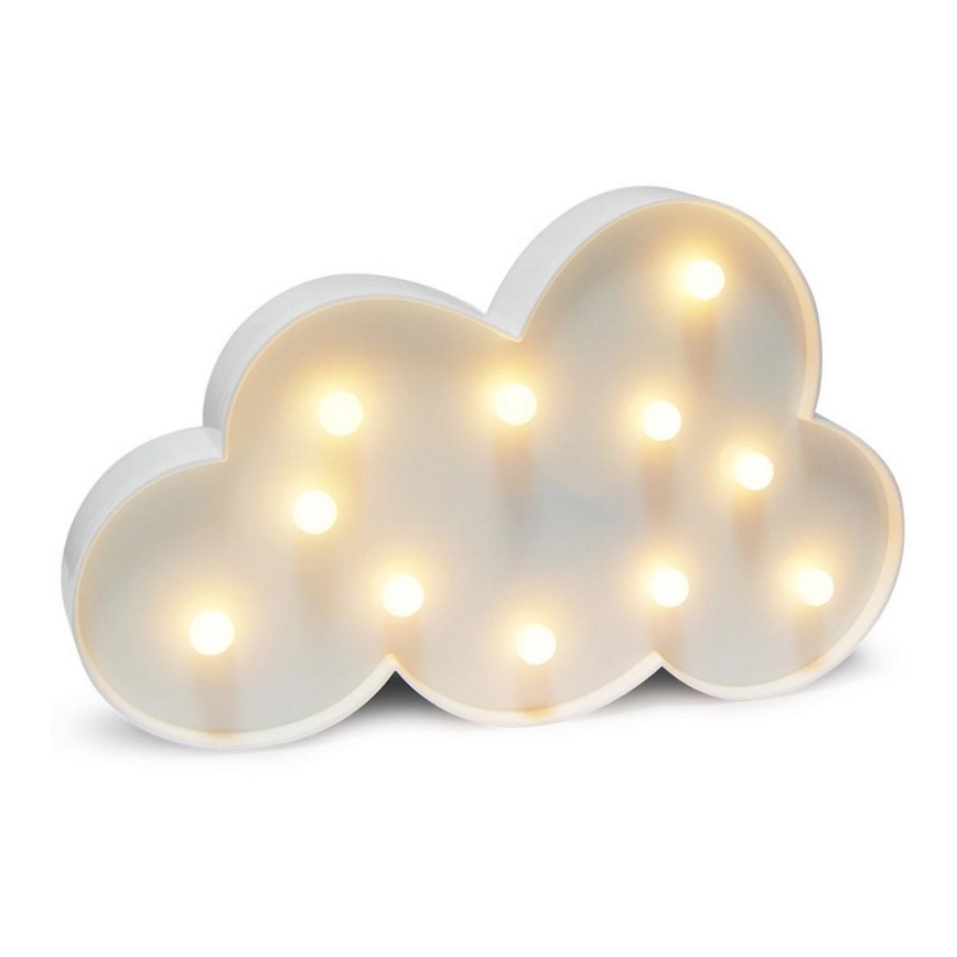 LED Dekoratívne svietidlo CLOUD LED/2xAA