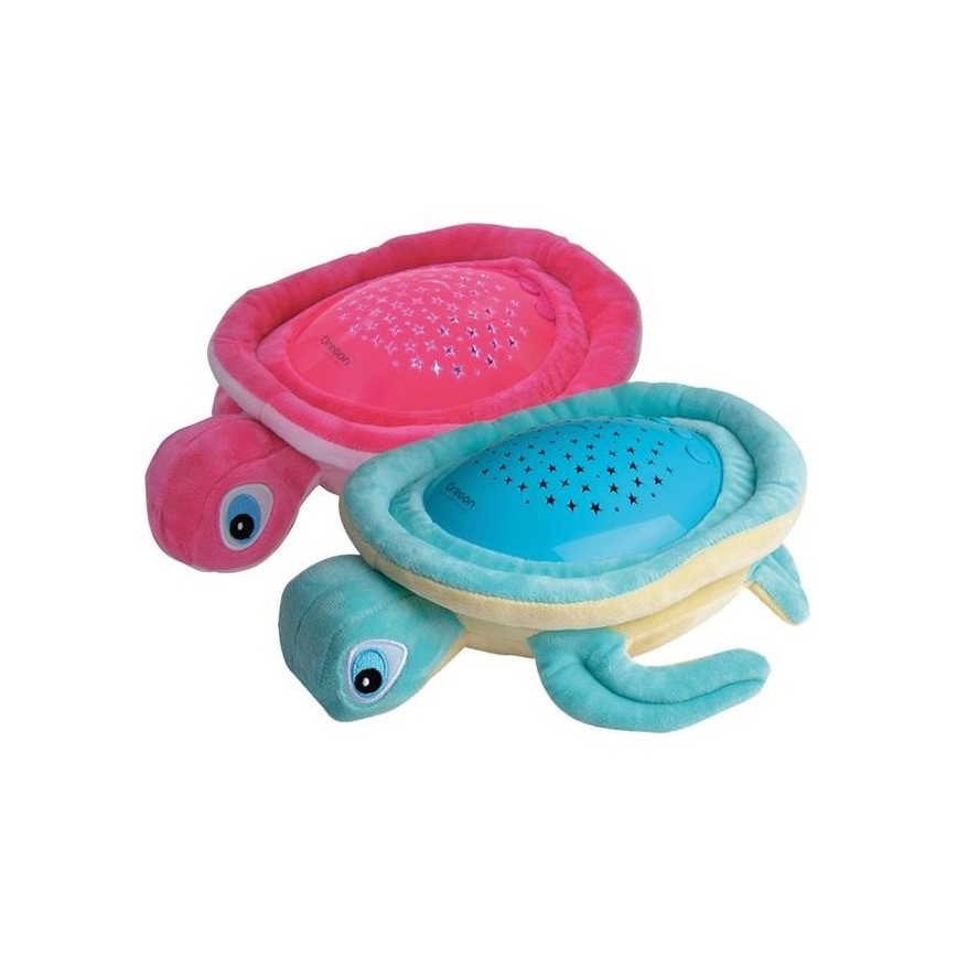 LED Detská baterka 10 melódií ružová 3xAA