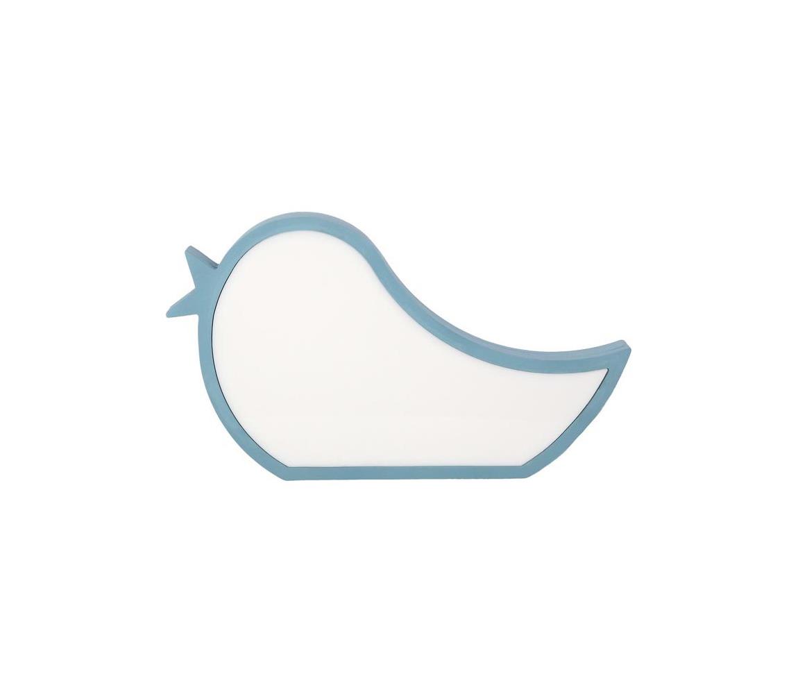 LED detská stolná lampa BIRD LED/12W/230V modrá 41-11657