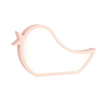 LED Detská stolná lampa BIRD LED/12W/230V ružová