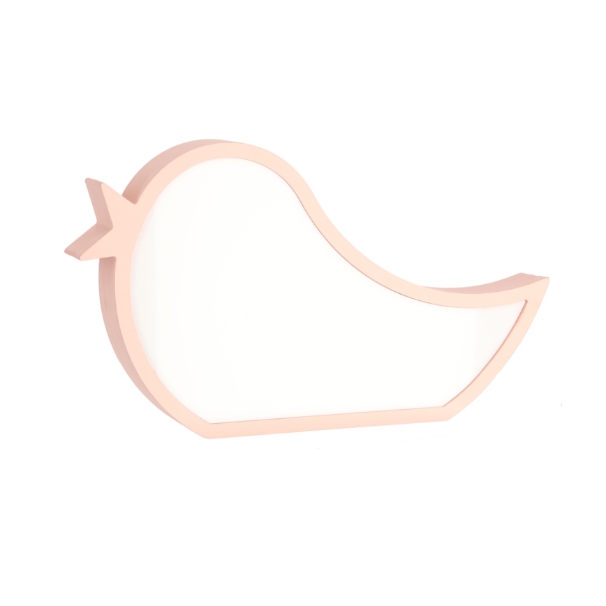 LED Detská stolná lampa BIRD LED/12W/230V ružová