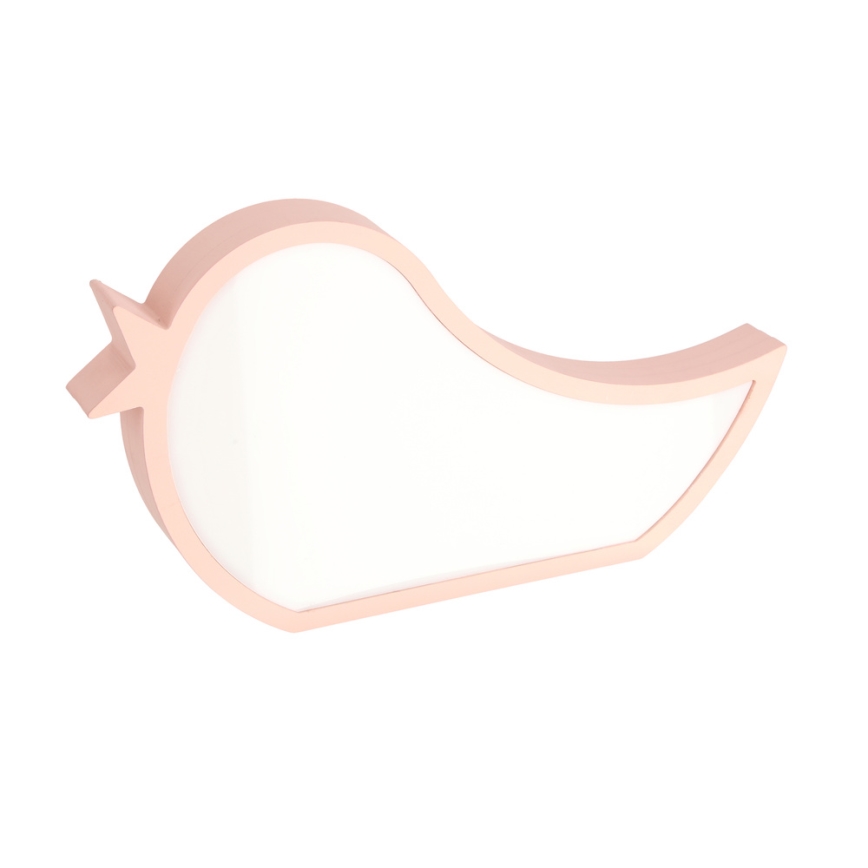 LED Detská stolná lampa BIRD LED/12W/230V ružová