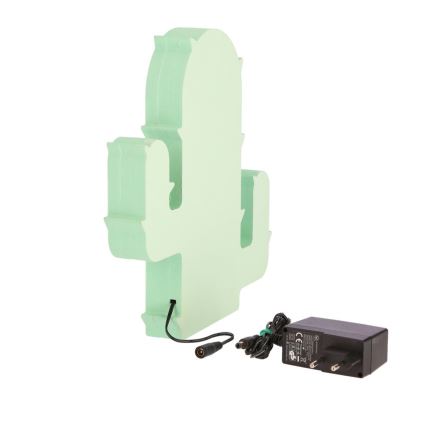 LED Detská stolná lampa CACTUS LED/10W/230V zelená