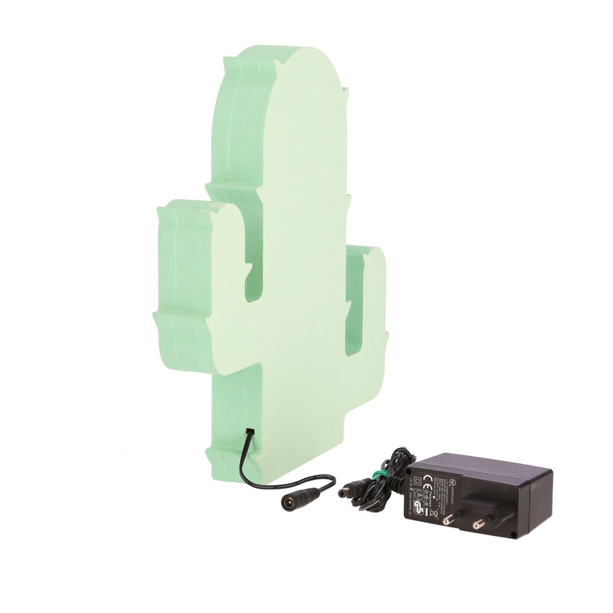 LED Detská stolná lampa CACTUS LED/10W/230V zelená