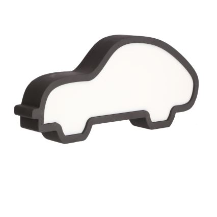 LED Detská stolná lampa CAR LED/11W/230V čierna