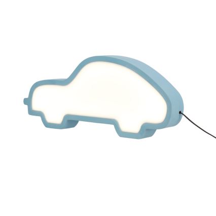 LED Detská stolná lampa CAR LED/11W/230V modrá