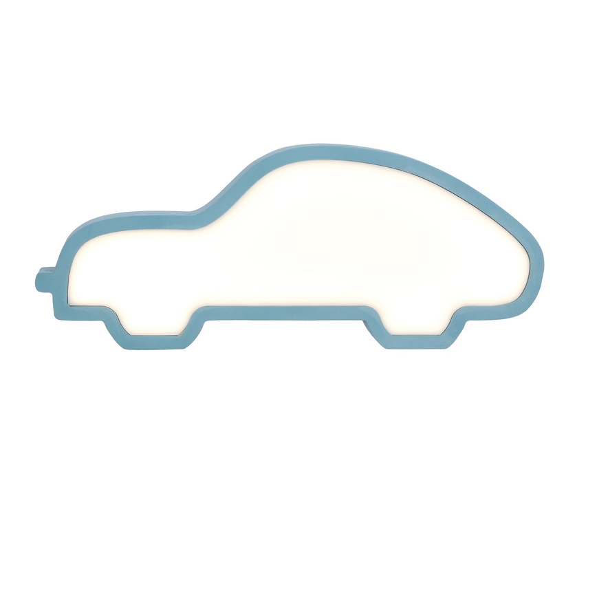 LED Detská stolná lampa CAR LED/11W/230V modrá