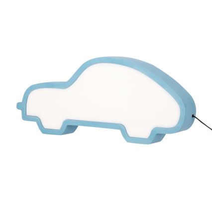 LED Detská stolná lampa CAR LED/11W/230V modrá