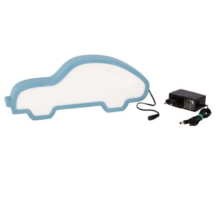 LED Detská stolná lampa CAR LED/11W/230V modrá