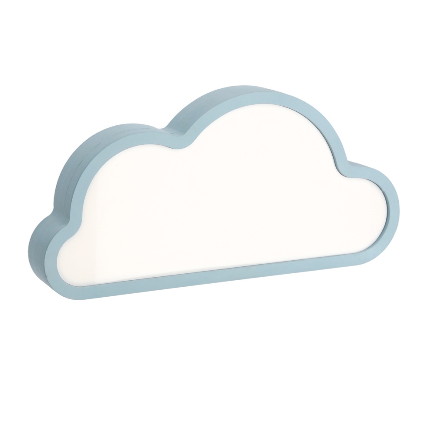 LED Detská stolná lampa CLOUD LED/11W/230V modrá