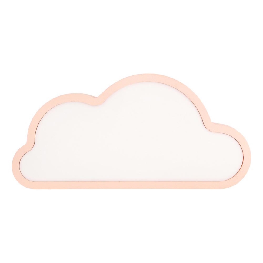 LED Detská stolná lampa CLOUD LED/11W/230V ružová