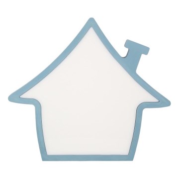 LED Detská stolná lampa HOUSE LED/10W/230V modrá