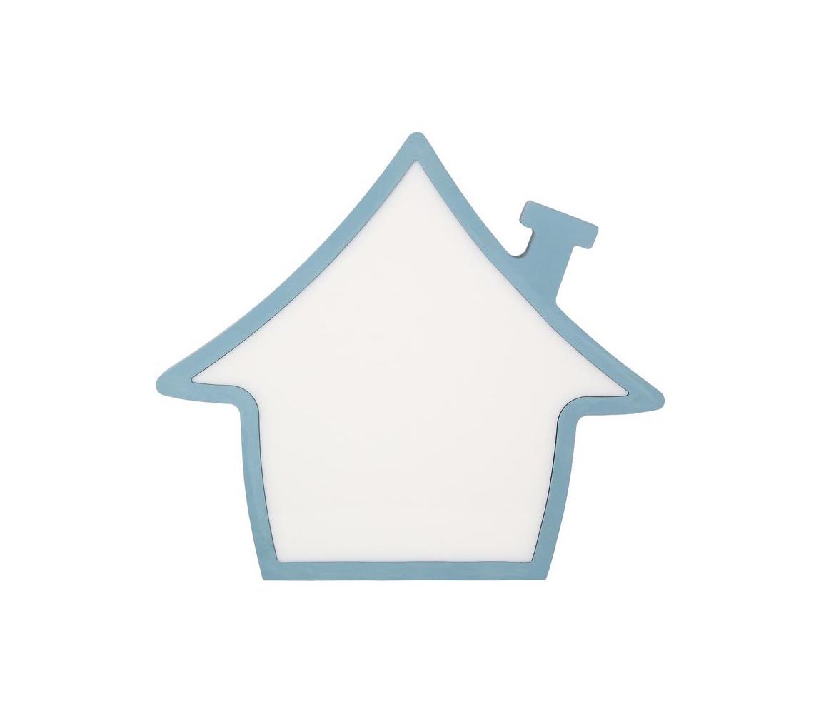 LED detská stolná lampa HOUSE LED/10W/230V modrá 41-11800
