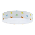 LED Detské stropné svietidlo GALAXY KIDS LED/24W/230V hviezdičky pestrofarebná