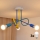 LED Detský prisadený luster OXFORD 3xE27/15W/230V
