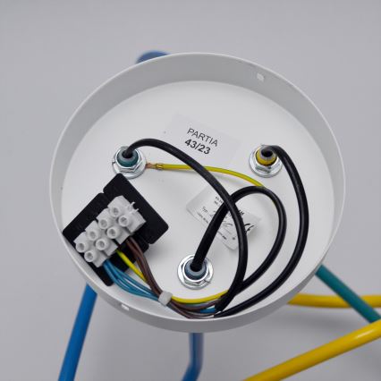LED Detský prisadený luster OXFORD 3xE27/15W/230V