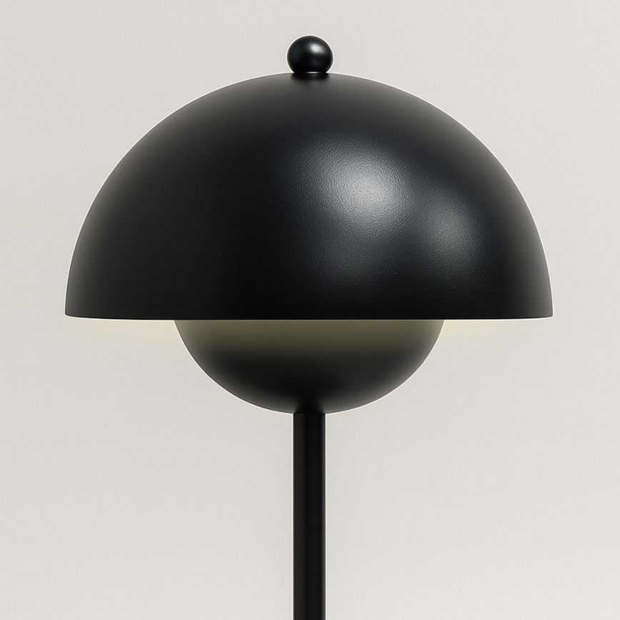 LED dobíjateľná dotyková stolná lampa COSTA LED/3W/5V 2400 mAh 3000-6000K čierna