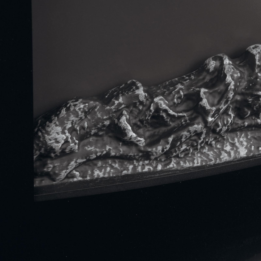 LED elektrický krb s vykurovaním LED/2000W/230V + diaľkové ovládanie