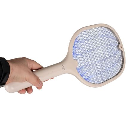 LED Elektrický lapač hmyzu 2v1 500 mAh/5V béžová