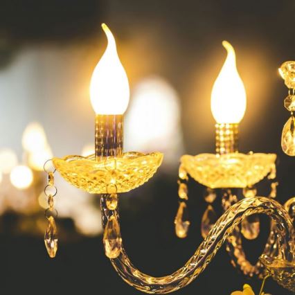 LED filamentová žiarovka E14/4W/230V 4000K