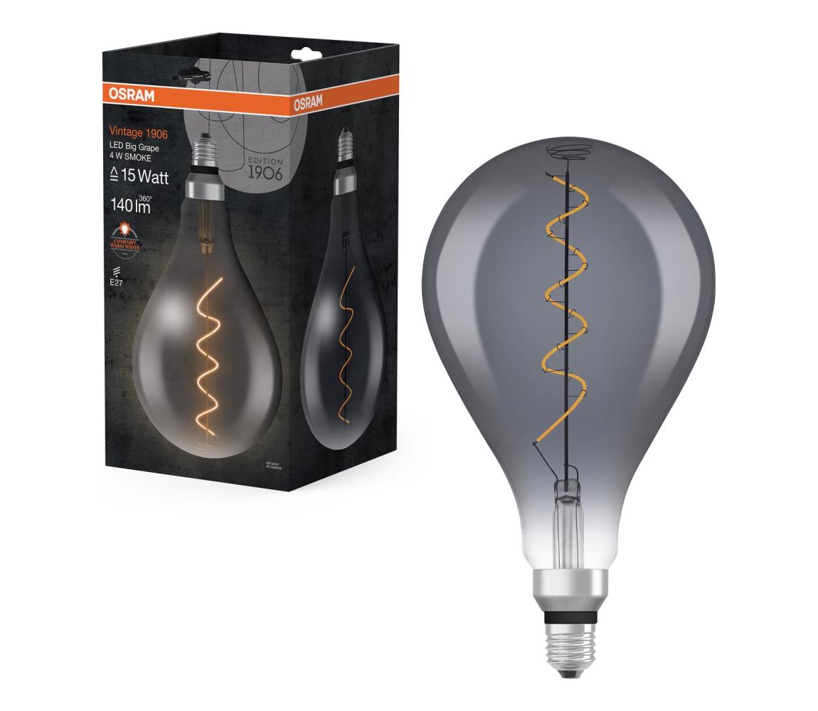 LED filamentová žiarovka VINTAGE E27/4W/230V 1800K - Osram 4058075269903