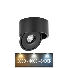 LED Flexibilné bodové svietidlo LED/20W/230V 3000/4000/6400K CRI 90 čierna