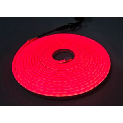 LED Flexibilný pásik NEON LED/10W/230V 5 m IP65 červená