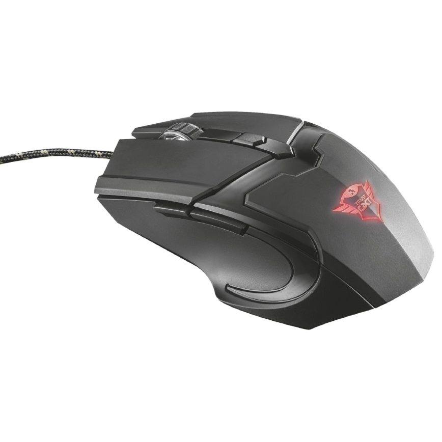 LED Herná myš 600-4800 DPI 6 tlačidiel