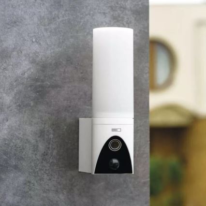 LED Inteligentná vonkajšia kamera so svetlom GoSmart LED/12W/230V 3200K IP65 Wi-Fi Tuya biela