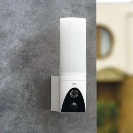 LED Inteligentná vonkajšia kamera so svetlom GoSmart LED/12W/230V IP65 Wi-Fi Tuya biela