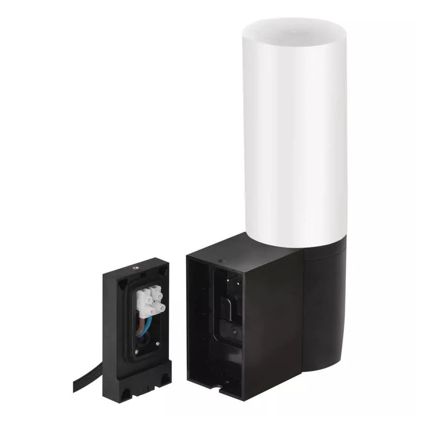 LED Inteligentná vonkajšia kamera so svetlom GoSmart LED/12W/230V 3200K IP65 Wi-Fi Tuya čierna