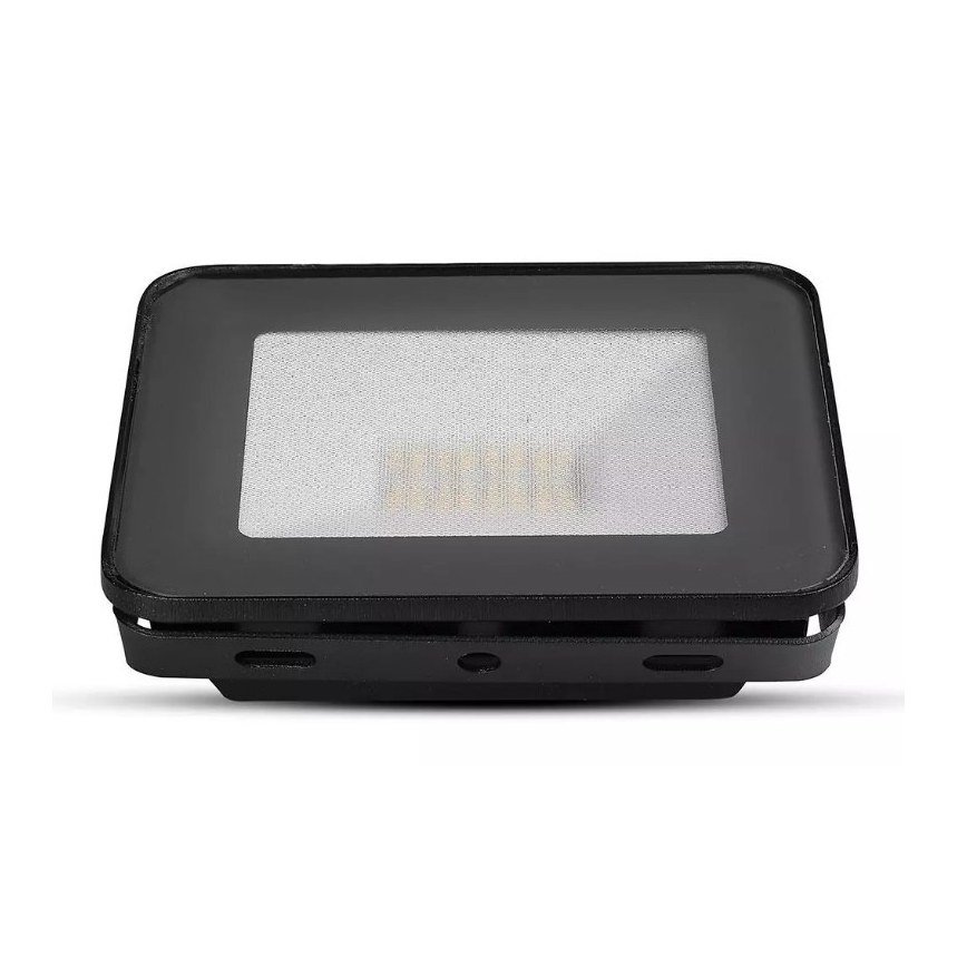 LED Inteligentný stmievateľný RGB reflektor LED/20W/230V IP65 čierna