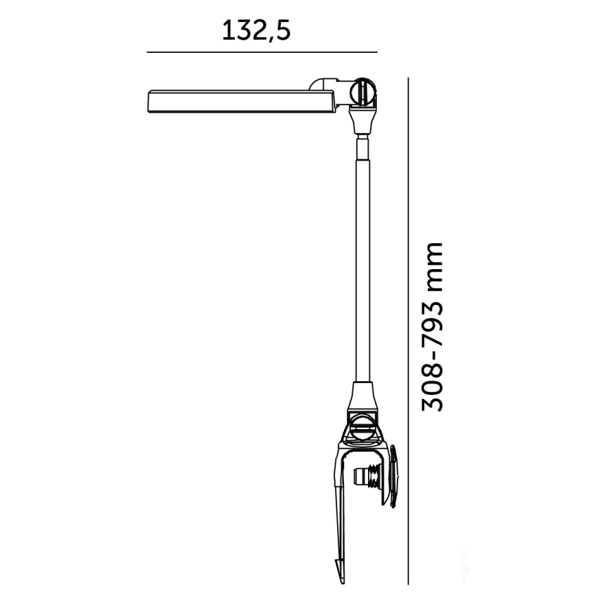LED Interiérová lampa na pestovanie rastlín LED/10W/5V 3200K