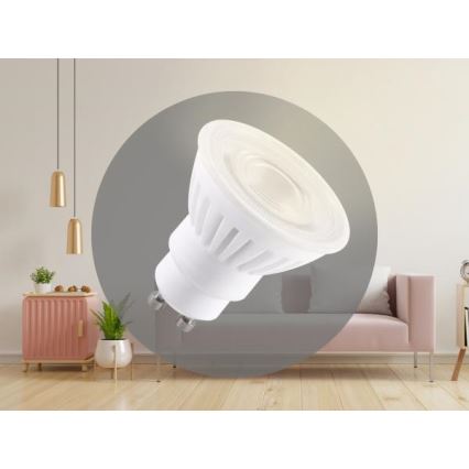 LED Keramická žiarovka GU10/9,5W/230V 3000K